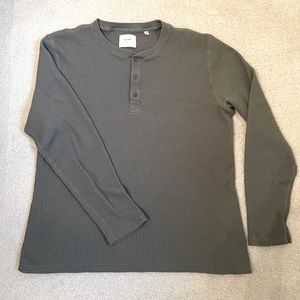 Billy Reid waffle Henley
